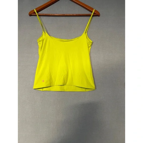 Lululemon  Green Spaghetti Strap Top - Picture 2 of 2